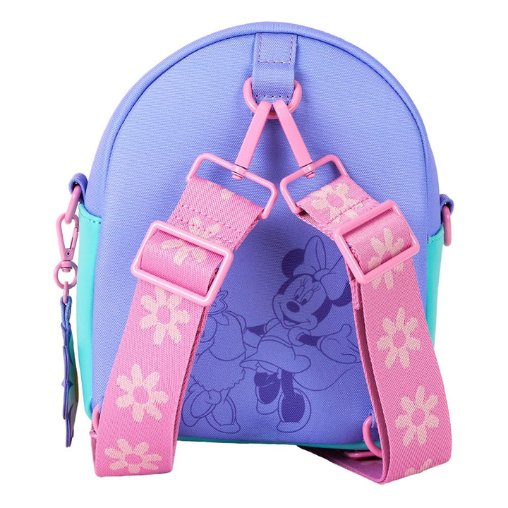 Loungefly Daisy Duck & Minnie Mouse Convertible Mini Backpack