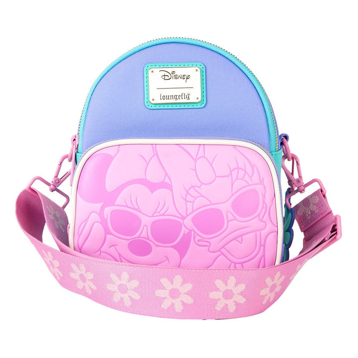 Loungefly Daisy Duck & Minnie Mouse Convertible Mini Backpack