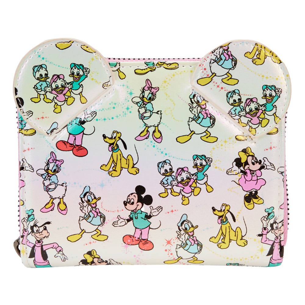Loungefly Disney Mickey and Friends 100th Anniversary All Over Print Wallet