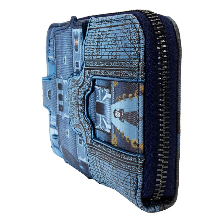 Loungefly Wednesday Nevermore Castle Zip Around Wallet