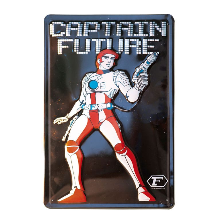 Captain Future Tin Sign 20 by 30 cm