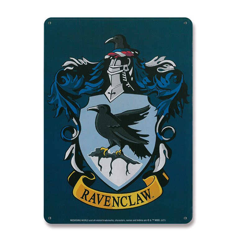 Harry Potter Ravenclaw Tin Sign 15 by 21 cm