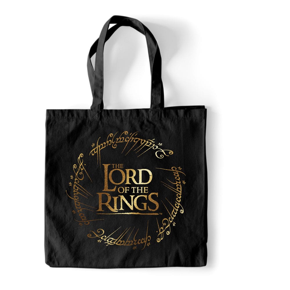 Lord of The Rings Gold Foil Lord of The Rings Tote Bag