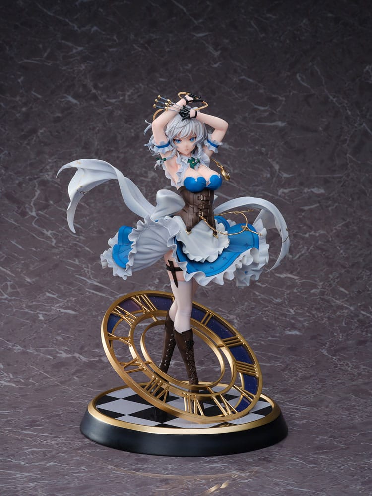 Touhou Project Sakuya Izayoi Luna Dial PVC Statue 1 6 Scale Deluxe Edition 32 cm