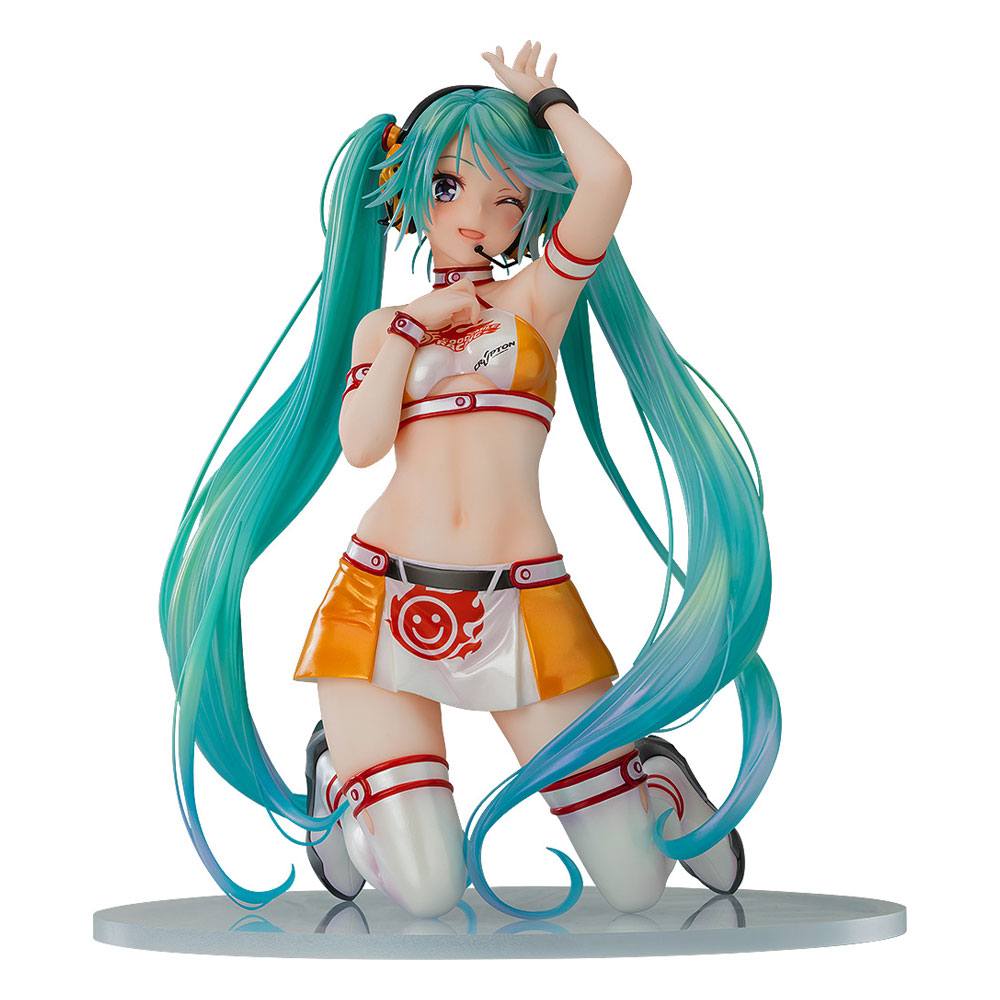 Hatsune Miku Racing Miku 2010 Ver GT Project PVC Statue Art by Kentaro Yabuki 1 7 Scale 18 cm