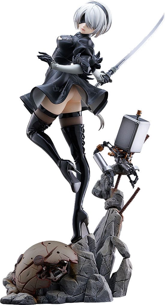Nier Automata 2B PVC Statue Ver1 1a 1 7 Scale 28 cm