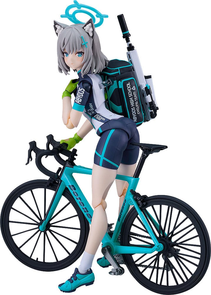 Blue Archive Shiroko Sunaookami Cycling DX Edition Figma Action Figure 15 cm