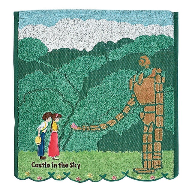 Castle in the Sky Robot Soldier Mini Towel 34 x 36 cm