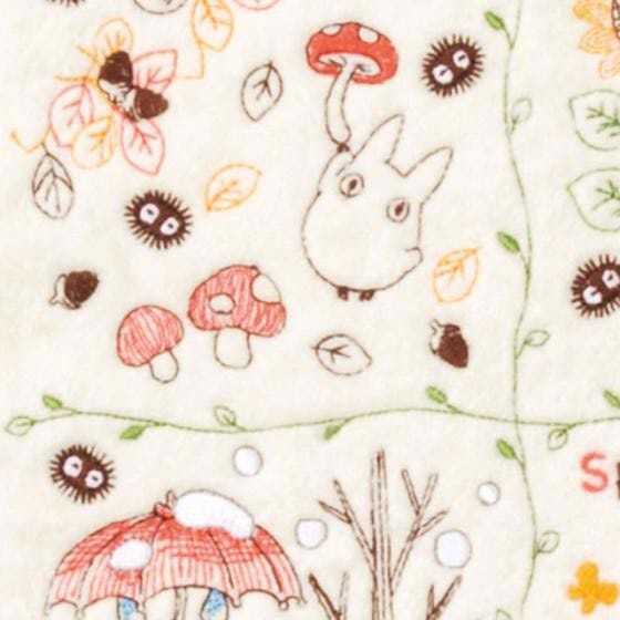 My Neighbor Totoro Wreath of Nuts Mini Towel 25 x 25 cm