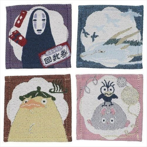 Spirited Away Characters Coaster 4 Pack