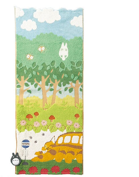 My Neighbor Totoro Catbus Journey Towel 34 x 80 cm