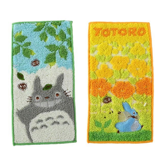 My Neighbor Totoro Big and Medium Totoro Mini Towel Set 20 x 10 cm