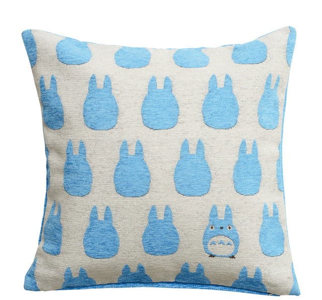 My Neighbor Totoro Totoro Silhouette Pillow Blue 45 x 45 cm