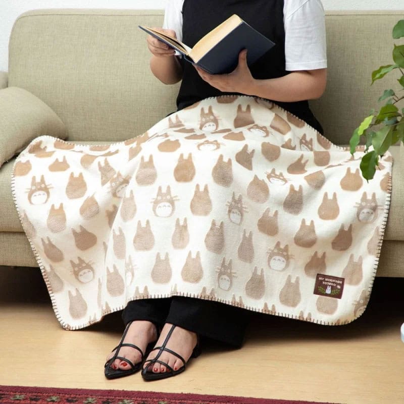 Studio Ghibli Totoro My Neighbor Totoro Opalised Blanket Silhouette 70 x 100 cm