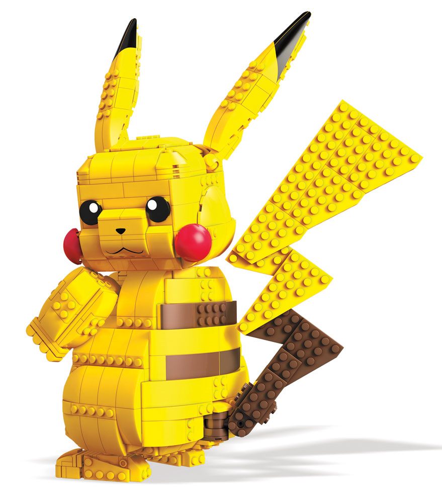 Mega Construx Pokémon Jumbo Pikachu Wonder Builders Construction Set 33 cm