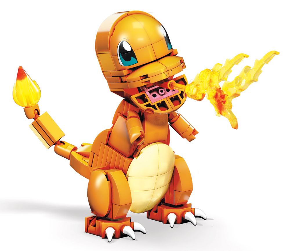 Mega Construx Pokémon Charmander Wonder Builders Construction Set 10 cm