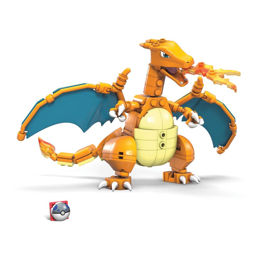 Mega Construx Pokémon Charizard Wonder Builders Construction Set 10 cm