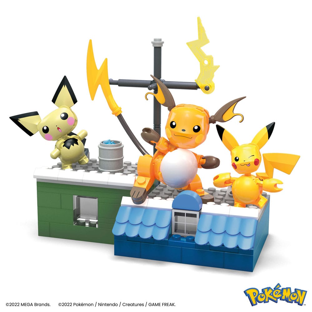 Mega Construx Pokémon Pikachu Evolution Construction Set