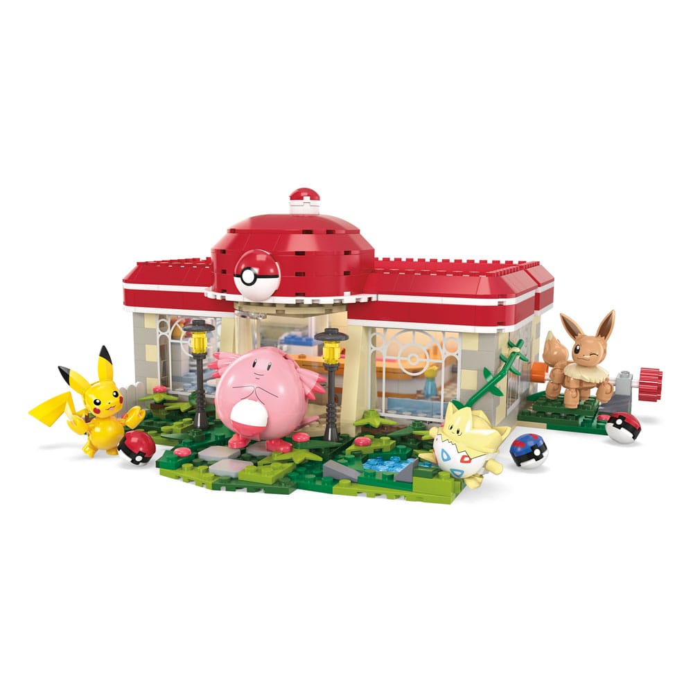 Mega Construx Pokémon Forest Pokémon Center Construction Set