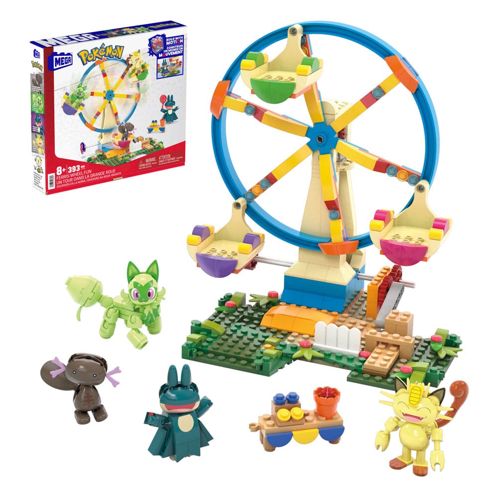 Pokemon MEGA Ferris Wheel Fun Construction Set POP! Vinyl Figure