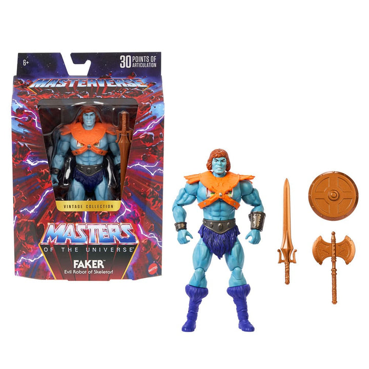 Masters of the Universe Faker Masterverse Vintage Action Figure