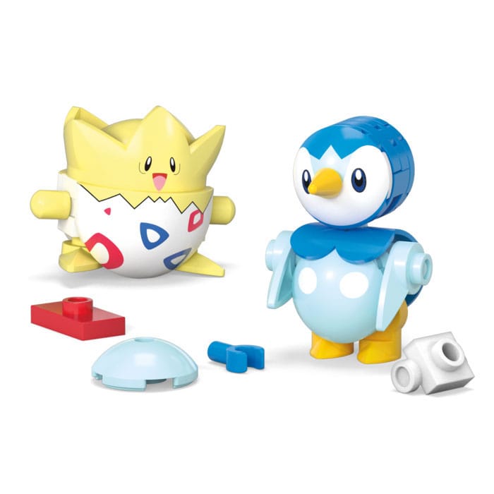 Pokemon MEGA Pokeball Collection Piplup and Togepi Construction Set POP! Vinyl Figure