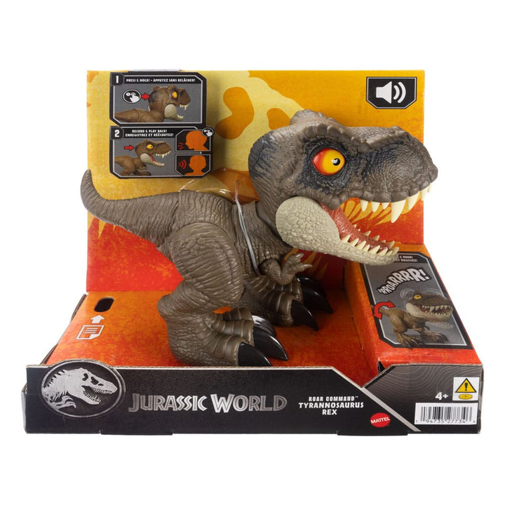 Jurassic World Rebirth Tyrannosaurus Rex with Roar Command Sound 6.3" Action Figure