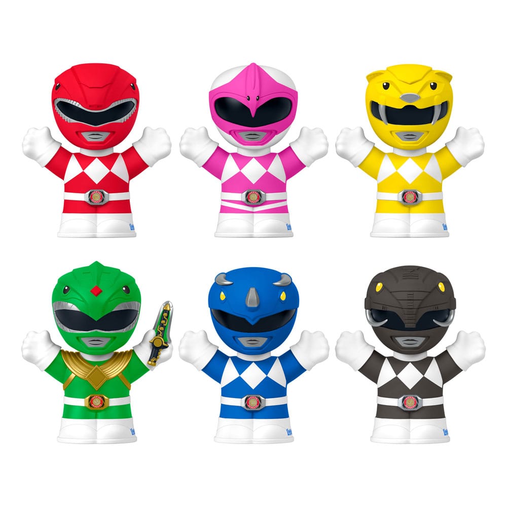 Mighty Morphin Power Rangers Little People Collector Mini Figures 6 Pack 7 cm POP! Vinyl Figure