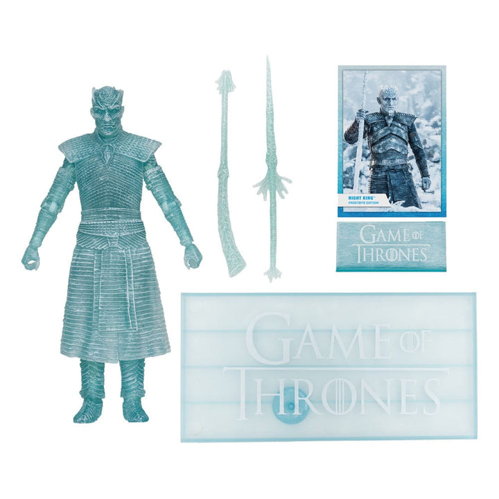 McFarlane Night King Game of Thrones Action Figure Frostbite Gold Label 7 Inch