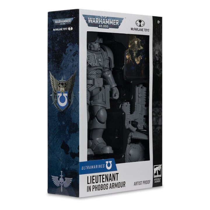 Warhammer 40,000 Ultramarines Lieutenant in Phobos Armor 7" Scale Action Figure
