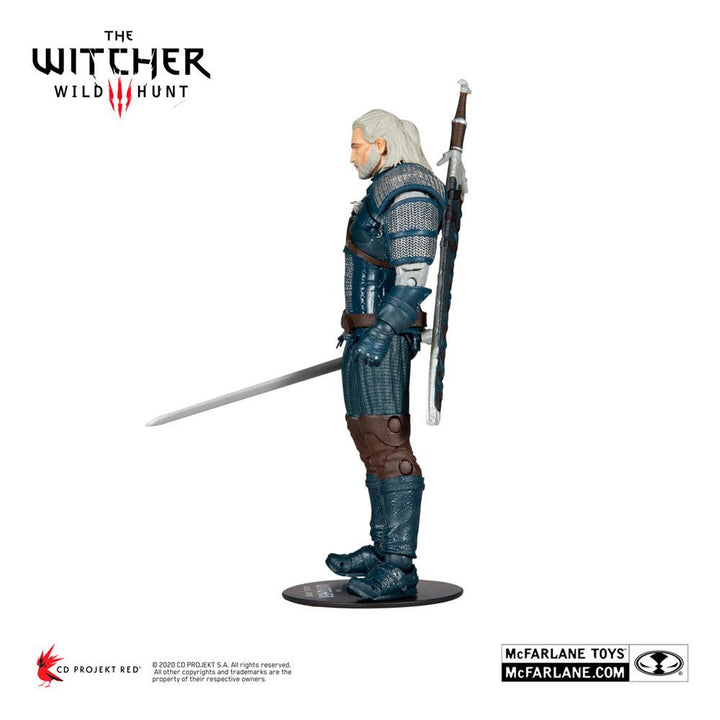 The Witcher Geralt of Rivia (Viper Armor Teal Dye) 1/10 Scale Action Figure