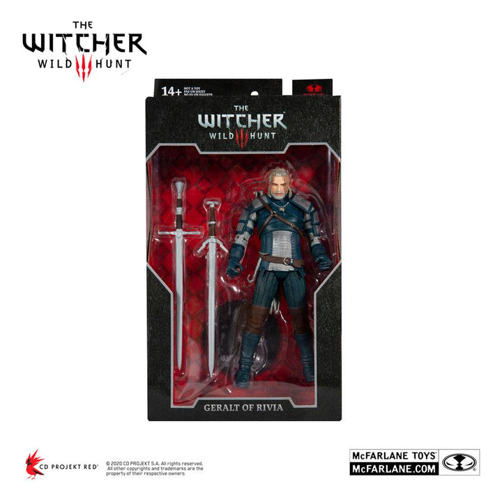 The Witcher Geralt of Rivia (Viper Armor Teal Dye) 1/10 Scale Action Figure