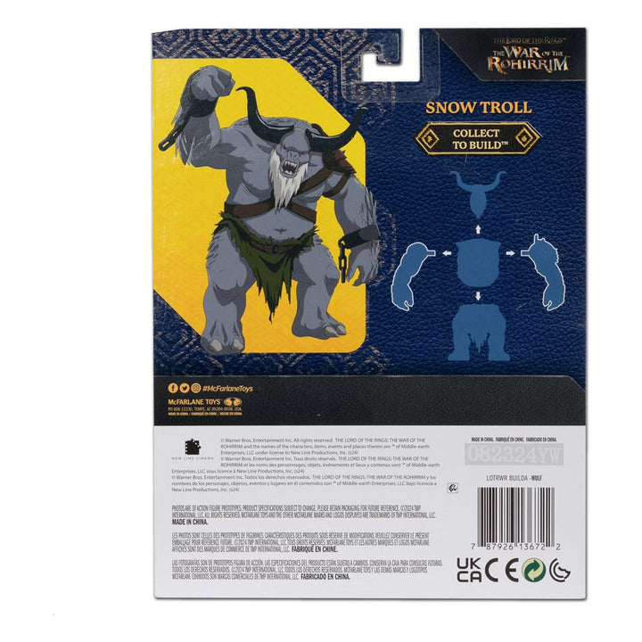 The Lord of the Rings The War of the Rohirrim Assorted 4" Scale Build-A Action Figures (4-Pack)