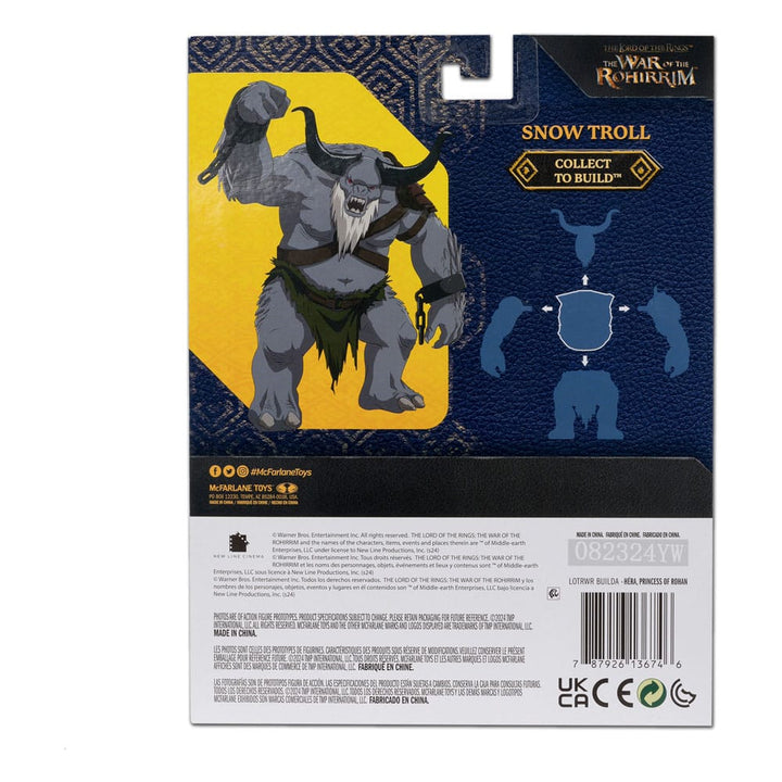 The Lord of the Rings The War of the Rohirrim Assorted 4" Scale Build-A Action Figures (4-Pack)