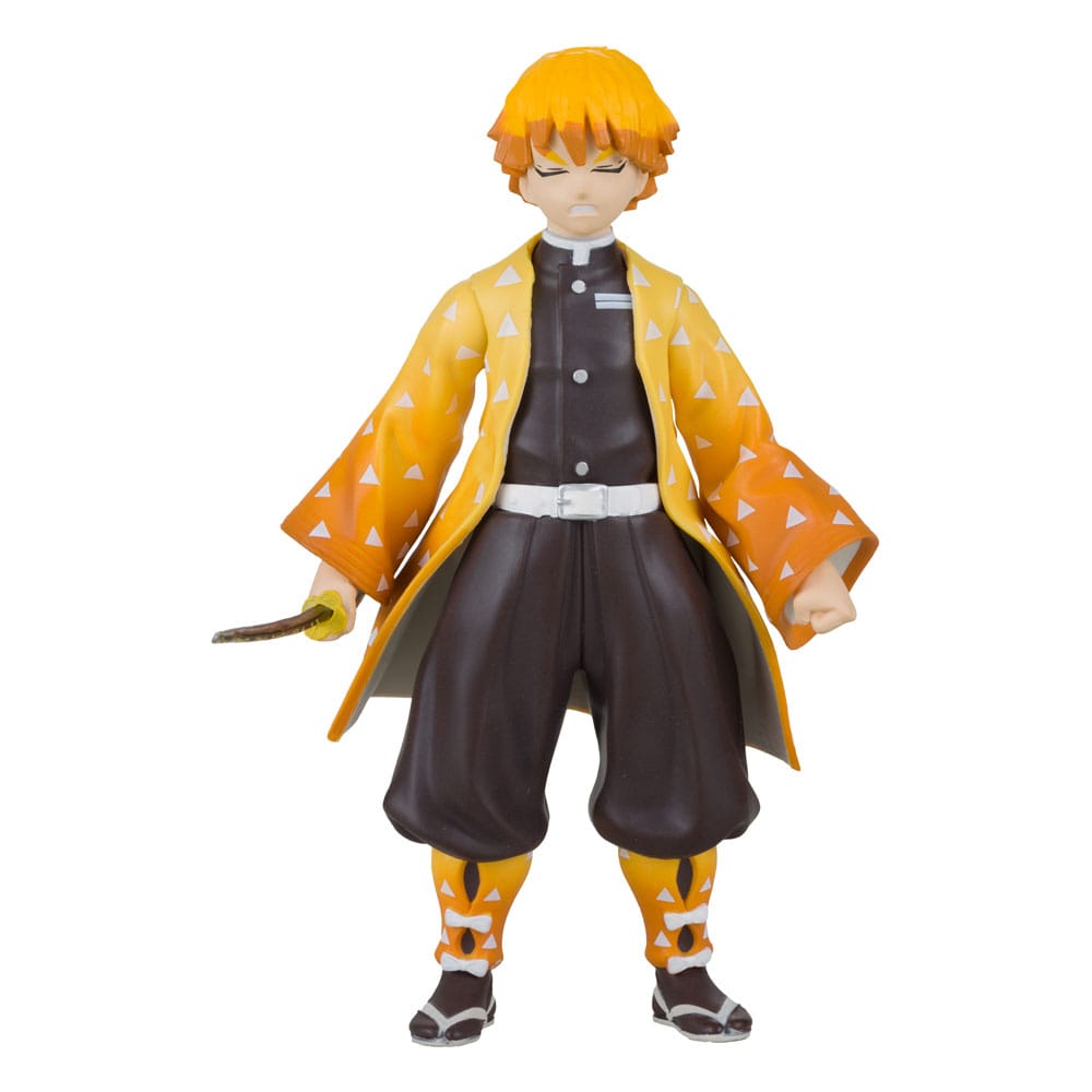 Demon Slayer Kimetsu no Yaiba Zenitsu Thunder Breathing Deluxe 5" Scale Action Figure