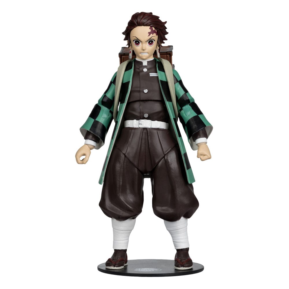 Demon Slayer Kimetsu no Yaiba Season 3 Tanjiro Kamado with Nezuko Box 7" Scale Action Figure