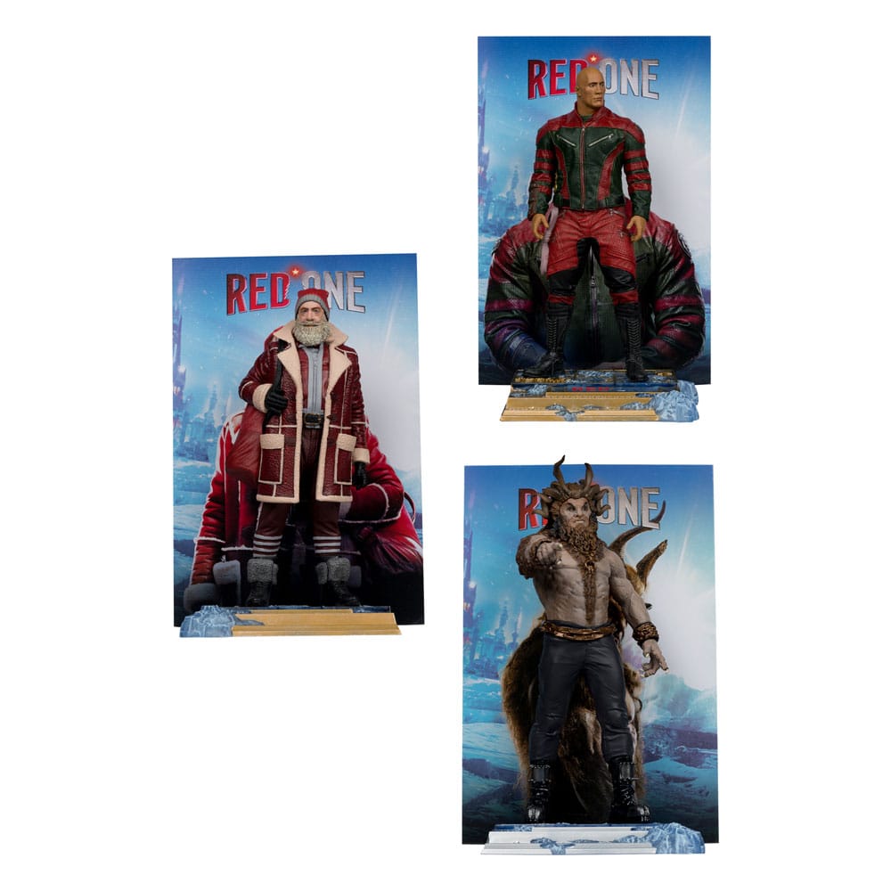 McFarlane Toys Red One Movie PVC Statue Assortment (6‑Pack)