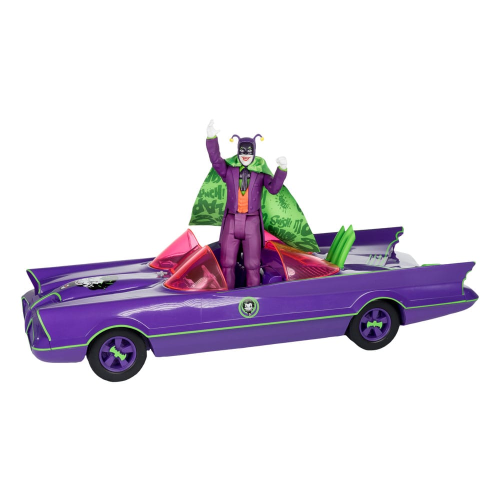 DC Retro Batman 66 Batmobile with Joker Gold Label Vehicle POP! Vinyl Figure
