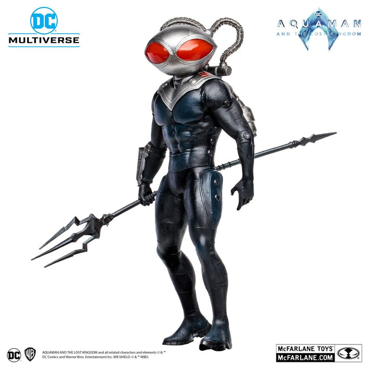 DC Multiverse Aquaman and the Lost Kingdom Black Manta 12" Scale Megafig Action Figure