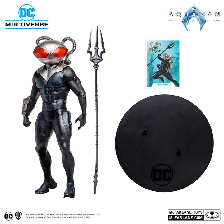 DC Multiverse Aquaman and the Lost Kingdom Black Manta 12" Scale Megafig Action Figure