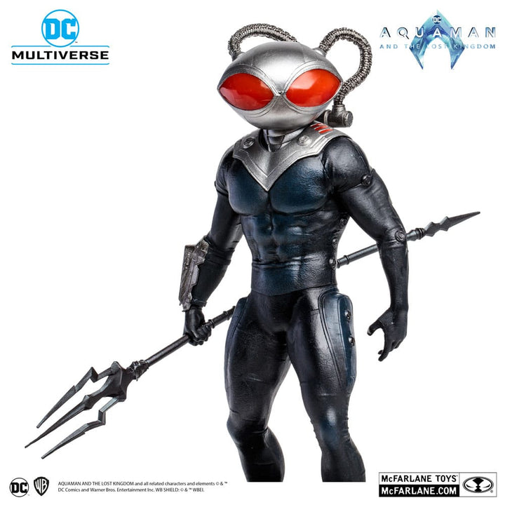 DC Multiverse Aquaman and the Lost Kingdom Black Manta 12" Scale Megafig Action Figure