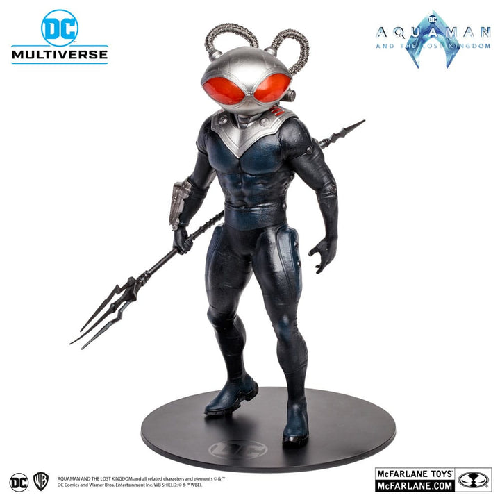 DC Multiverse Aquaman and the Lost Kingdom Black Manta 12" Scale Megafig Action Figure