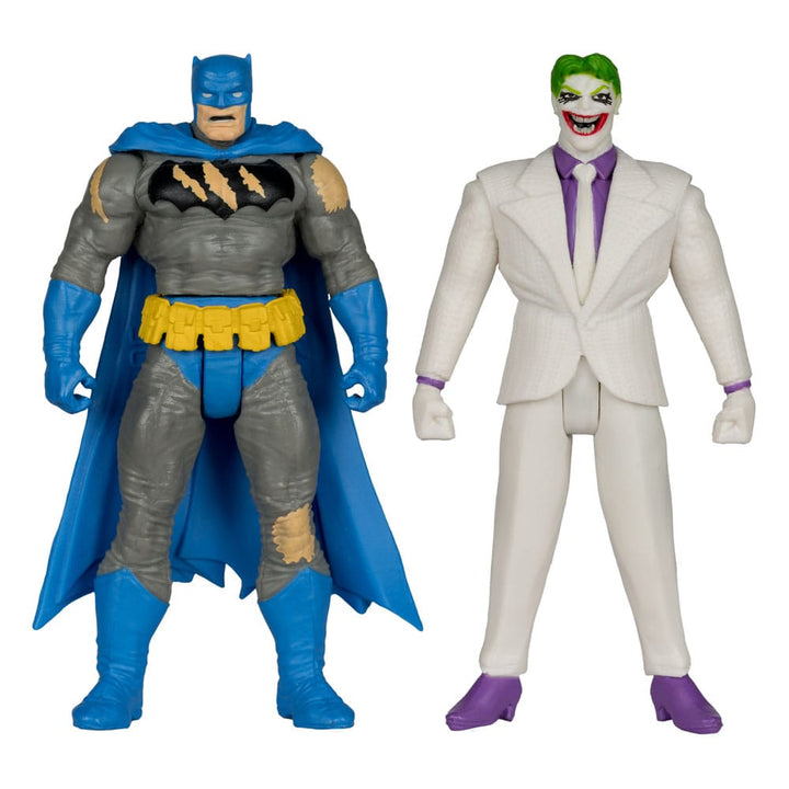 DC Direct Batman The Dark Knight Returns Batman and The Joker 3" Scale Page Punchers Action Figure (2-Pack)