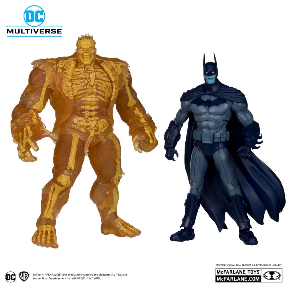 DC Multiverse Batman and Solomon Grundy Arkham City Gold Label 2 Pack Action Figure 18 cm POP! Vinyl Figure
