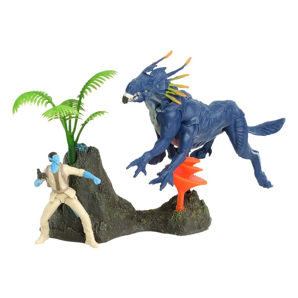Avatar WOP Deluxe Medium Jake vs Thanator Action Figure and Vehicle POP! Vinyl Figure