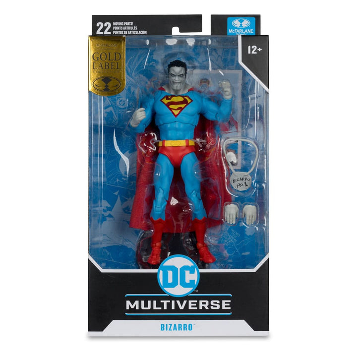 McFarlane DC Multiverse Bizzaro DC Classics Gold Label Action Figure Seven Inch