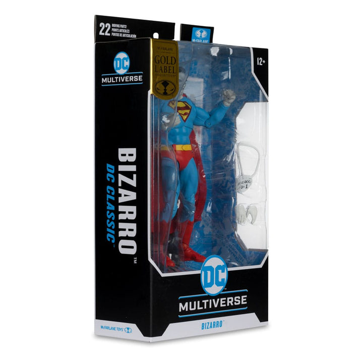 McFarlane DC Multiverse Bizzaro DC Classics Gold Label Action Figure Seven Inch