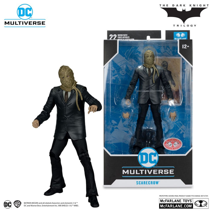 DC Multiverse Batman Begins Scarecrow Chase Version Action Figure 18 cm
