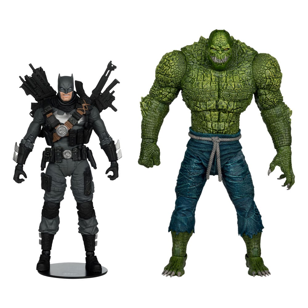 DC Multiverse McFarlane Collector Edition Batman vs Killer Croc Two Pack
