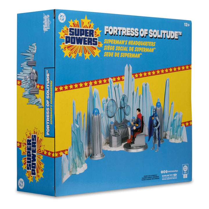 McFarlane Superman 2025 DC Super Powers Fortress of Solitude Playset